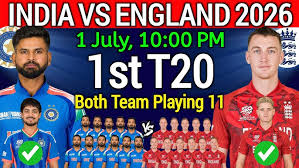 ENG vs IND 1st T20I