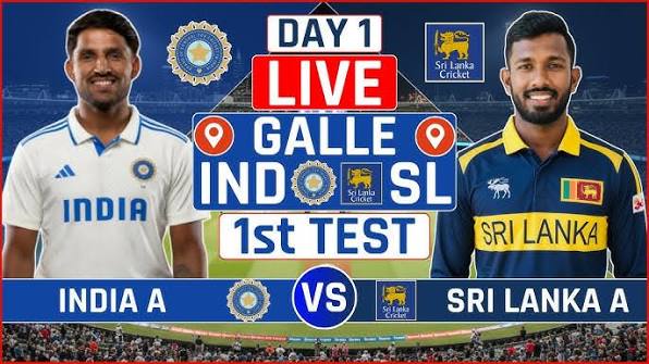 SL vs IND 1st Test 2026