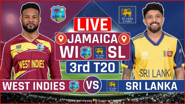 WI vs SL 3rd Test Live