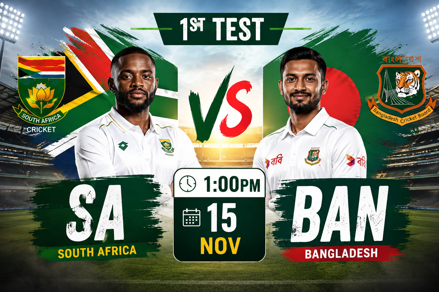 SA vs BAN